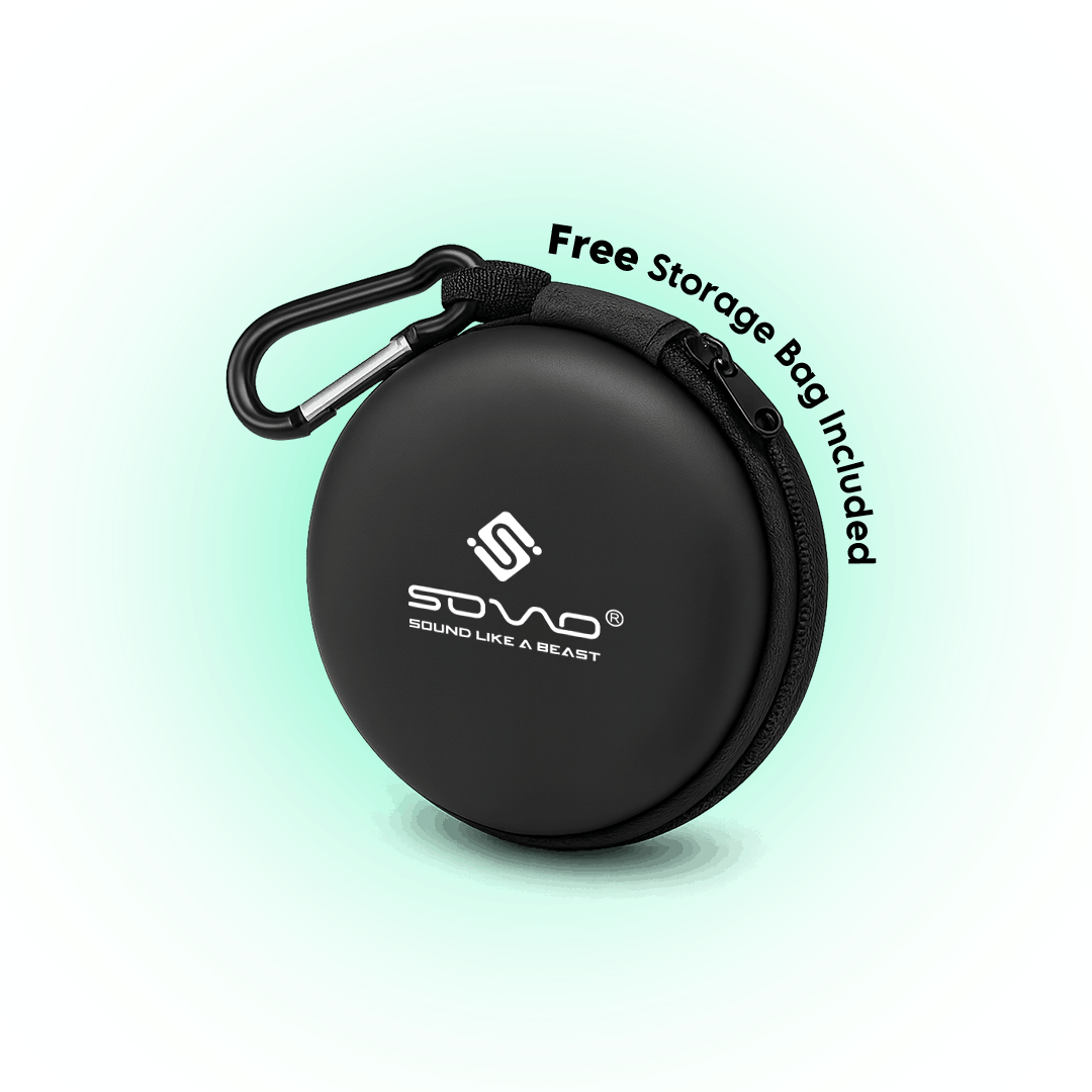 Sovo SBT-965 Game-On earbuds carry bag