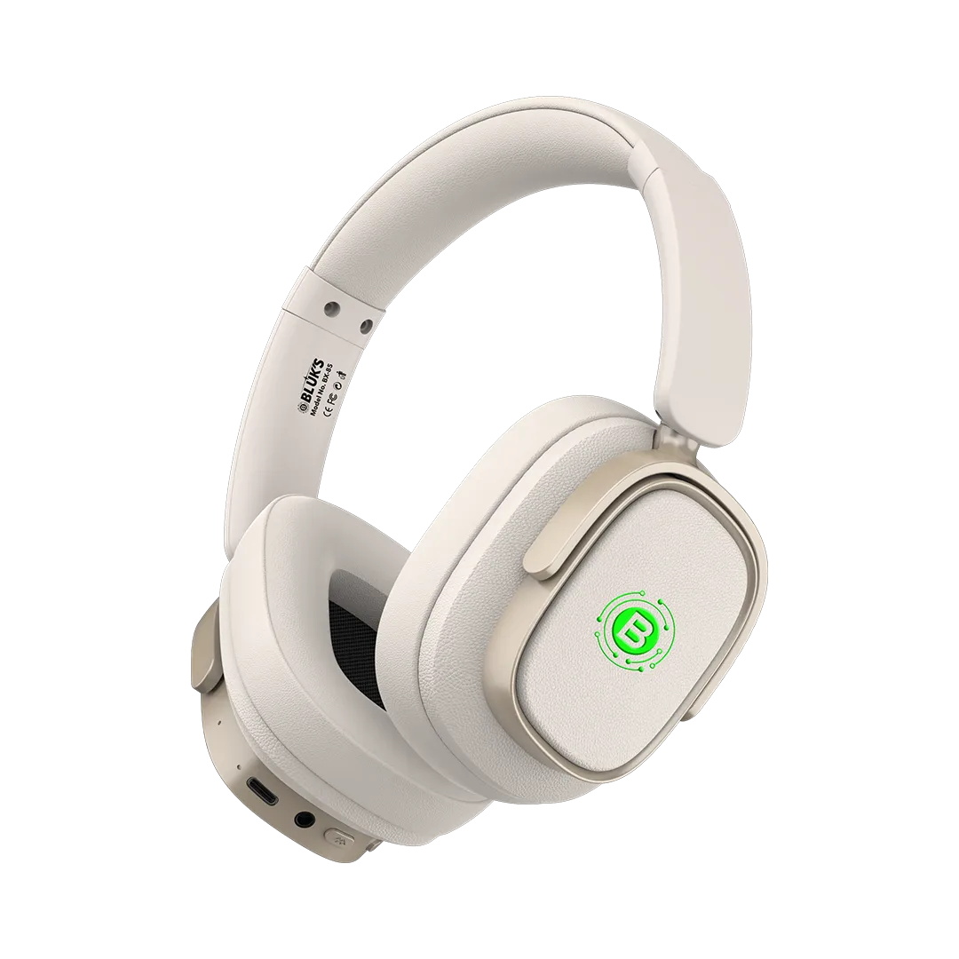 BLUK'S BX-85 AXEN headphones side view