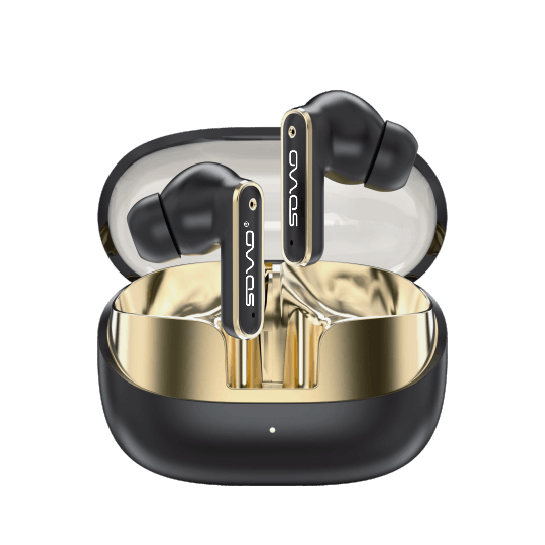 Sovo SBT-935 Onyx ANC wireless earbuds in black