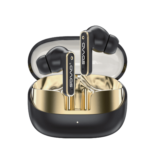 Sovo SBT-935 Onyx ANC wireless earbuds in black