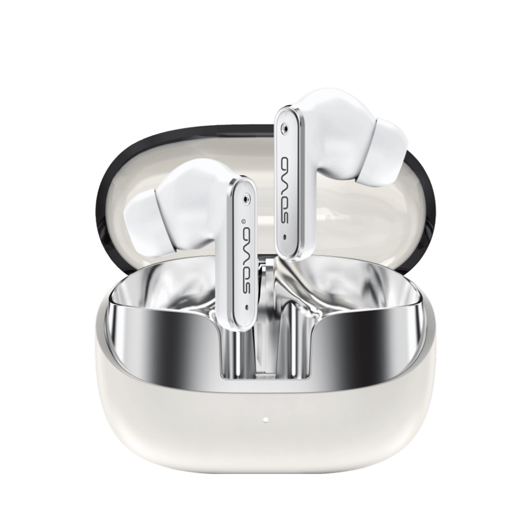 Sovo SBT-935 Onyx ANC wireless earbuds in white