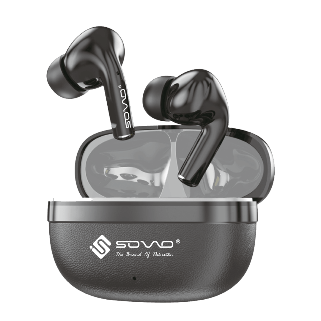 Sovo SBT-940 Flix earbuds with charging case