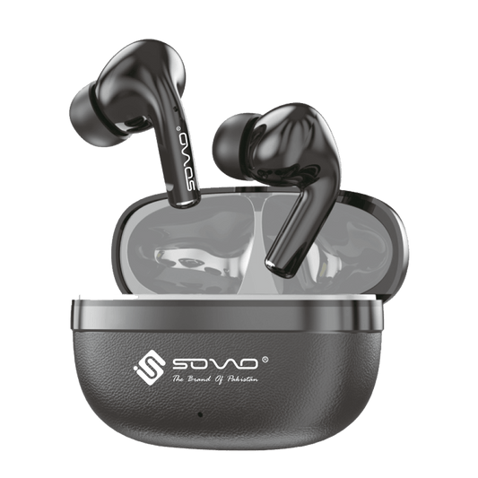 Sovo SBT-940 Flix earbuds with charging case