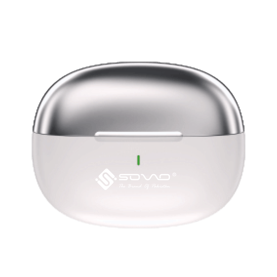 Sovo SBT-945 Spot On wireless earbuds in light beige