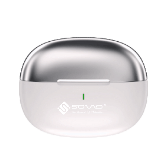 Sovo SBT-945 Spot On wireless earbuds in light beige
